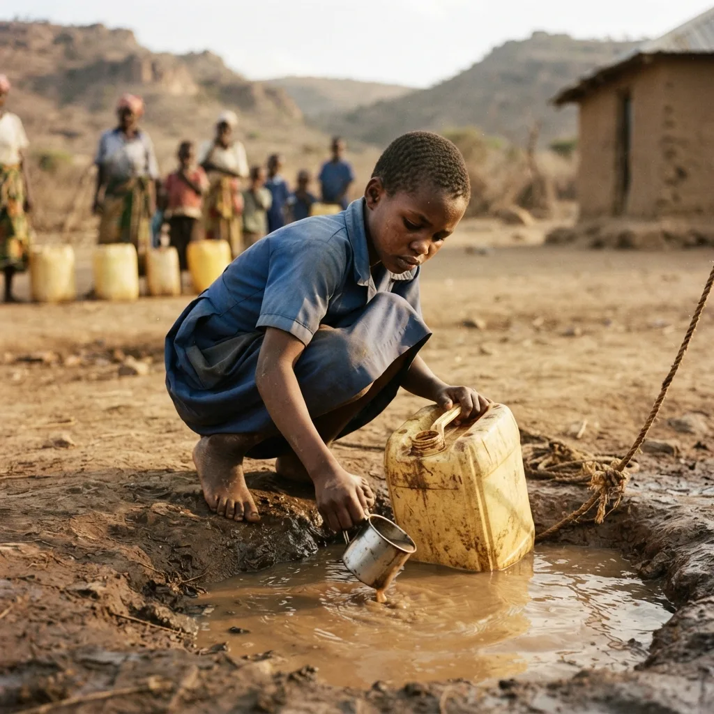 El acceso al agua potable es un lujo para millones de personas