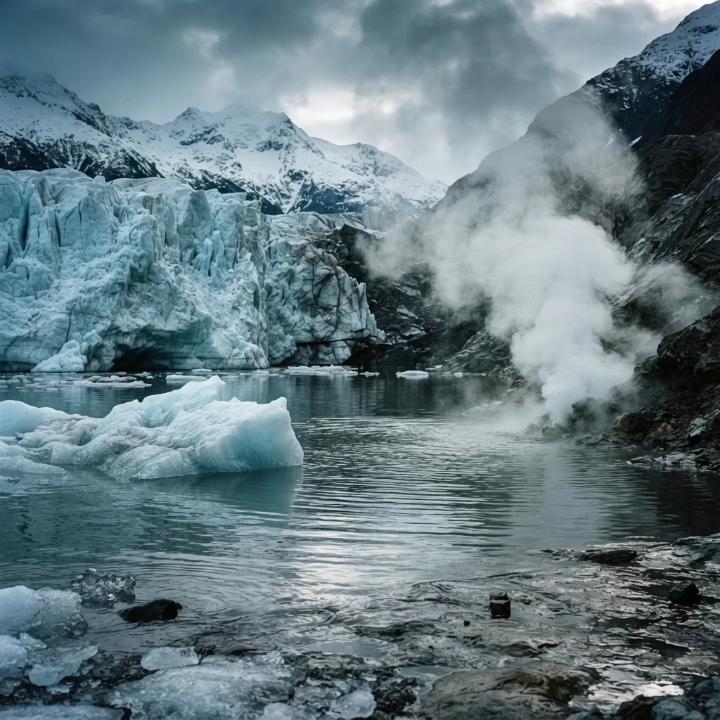 El agua existe en tres estados: sólido, líquido y gaseoso