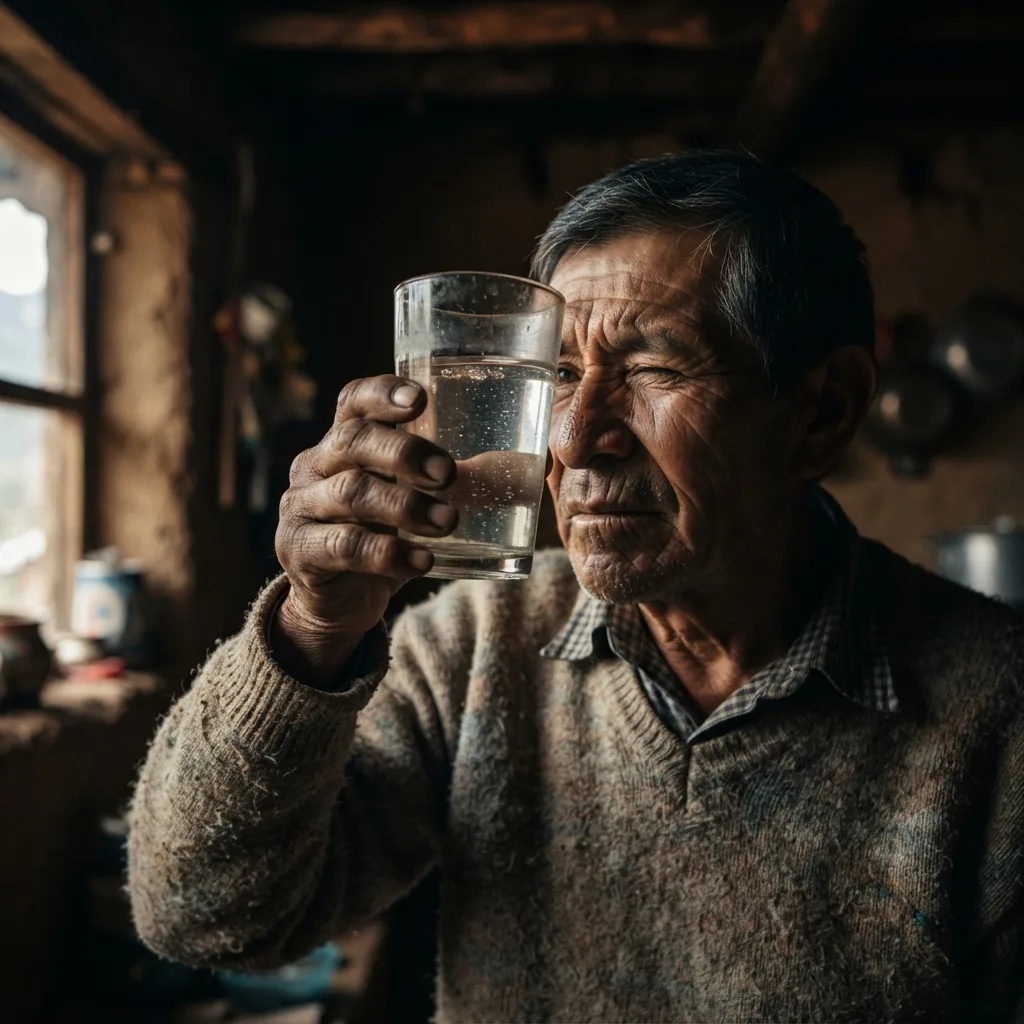 El agua pura no tiene olor, color ni sabor