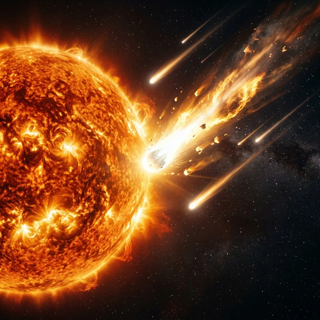 Cometas "kamikaze" que se desintegran cerca del Sol