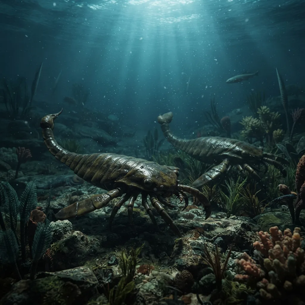 Eurypteridos (escorpiones de mar)