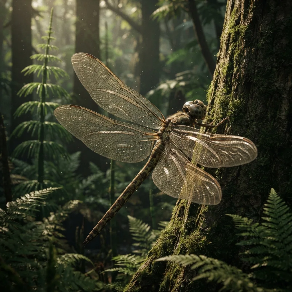 Meganeura (libélula gigante)