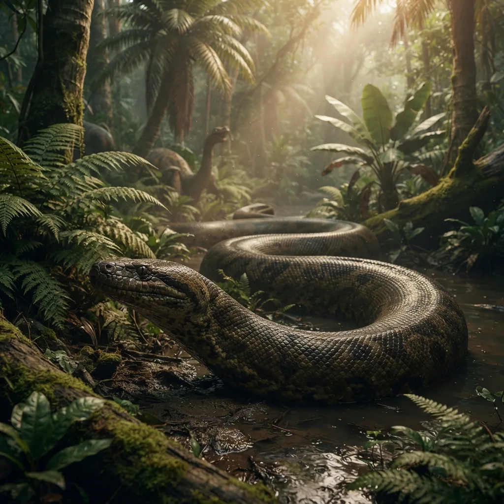 Titanoboa (serpiente gigante)