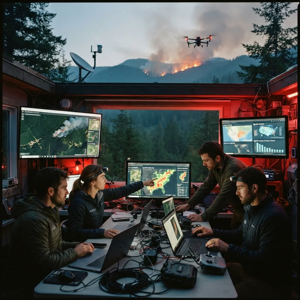 La investigación sobre incendios forestales usa inteligencia artificial y big data