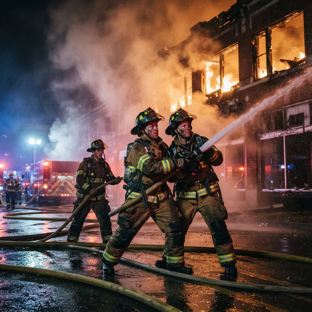 Los bomberos lo controlan