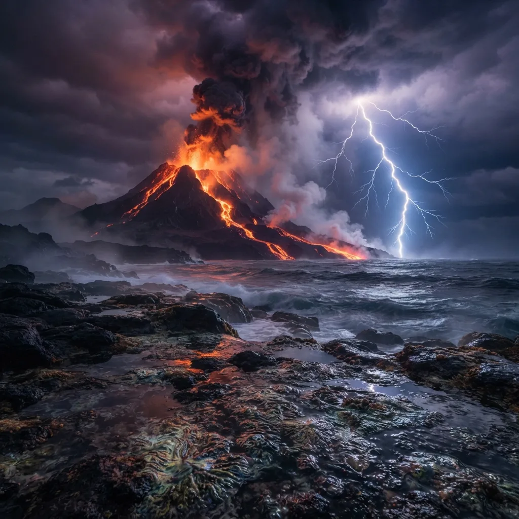 ¿Podría el fuego haber sido clave en el origen de la vida en la Tierra?