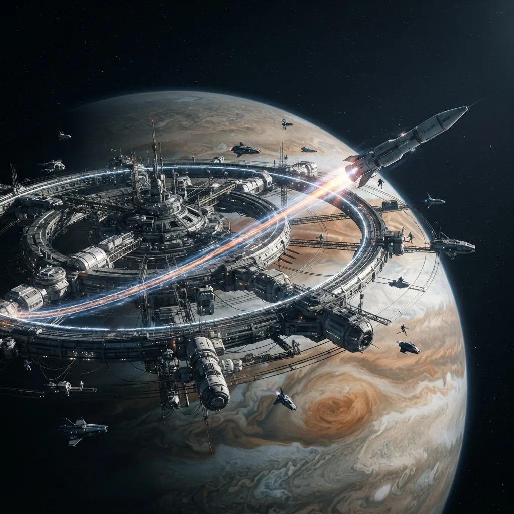 Base para viajes interestelares (energía gravitacional)