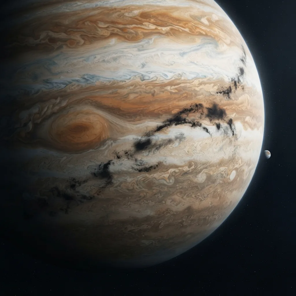 Rayo oscuro: impactos de cometas