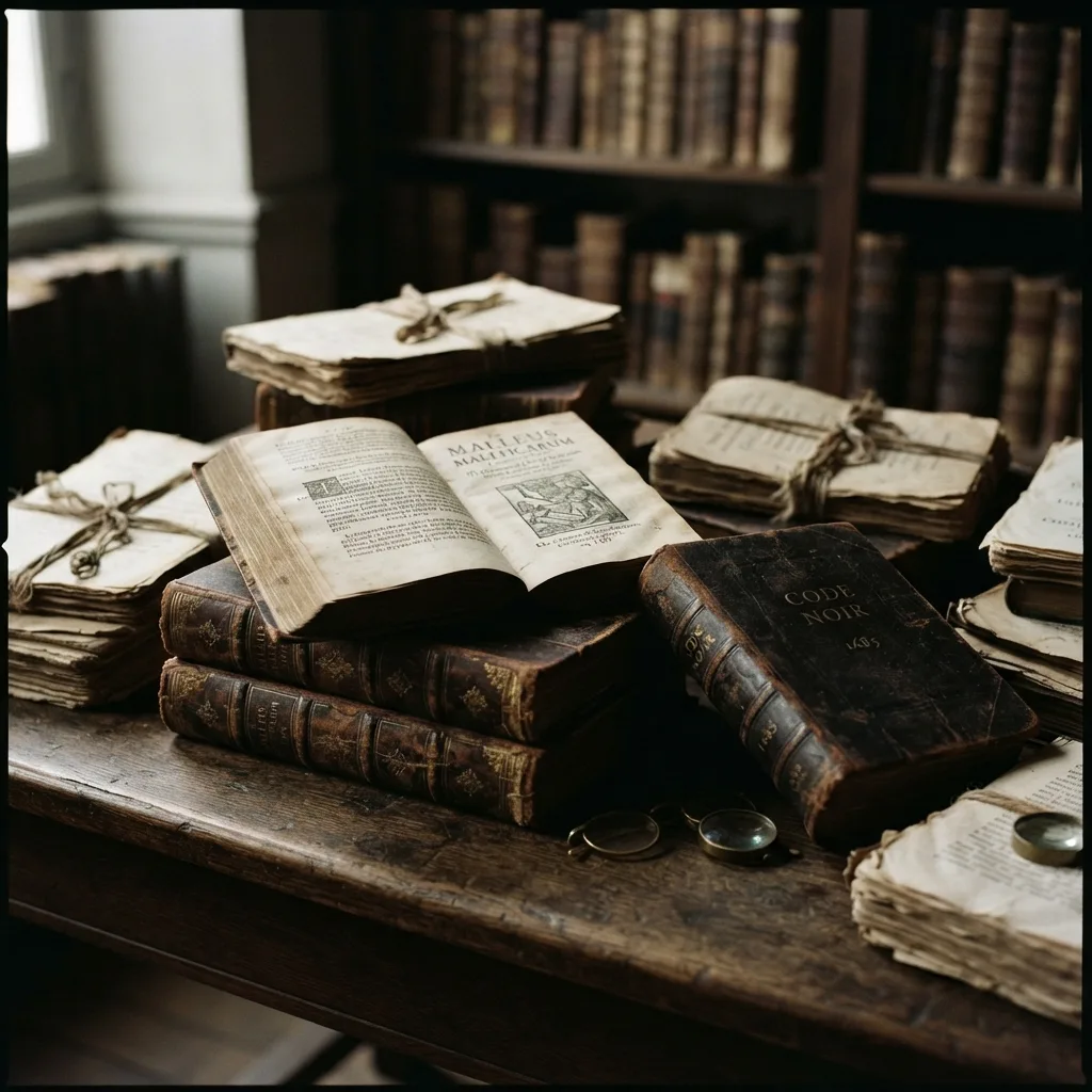 Códigos de esclavitud y manuales de tortura históricos