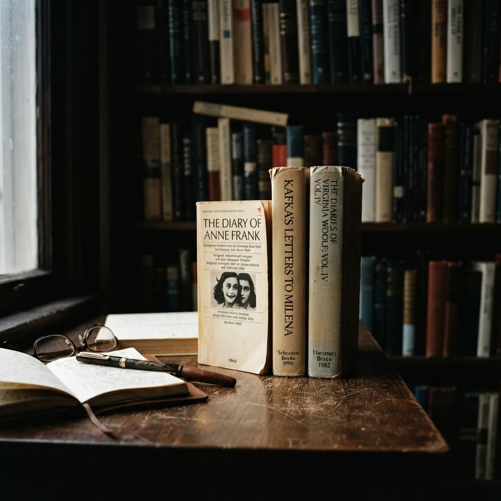 Diarios y cartas como libros reales