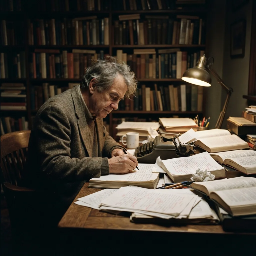 Horas de trabajo del autor detrás de cada libro