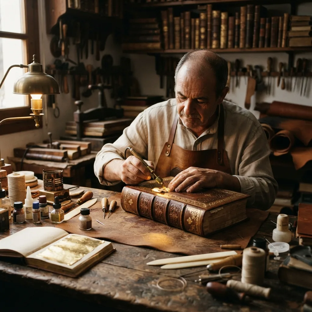 Libros artesanales y encuadernación hecha a mano
