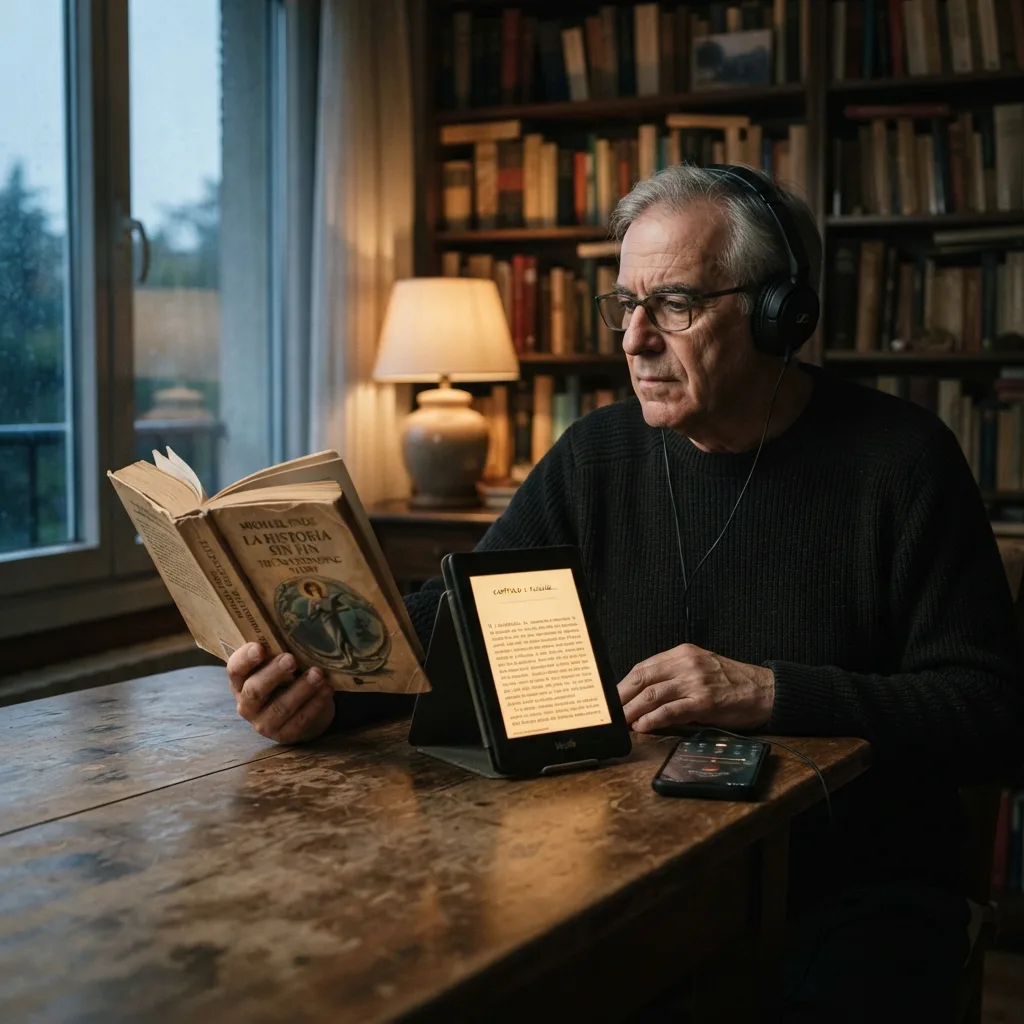 Libros electrónicos y audiolibros