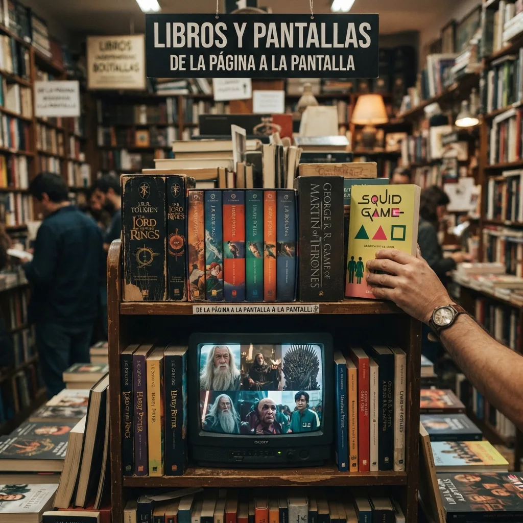 Libros que se convierten en películas o series