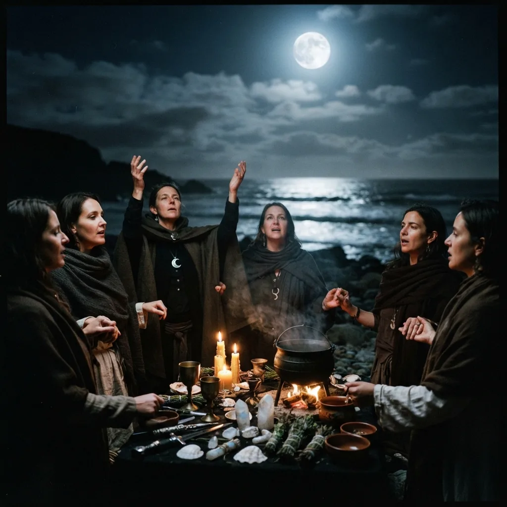 Energía y rituales espirituales relacionados con la Luna