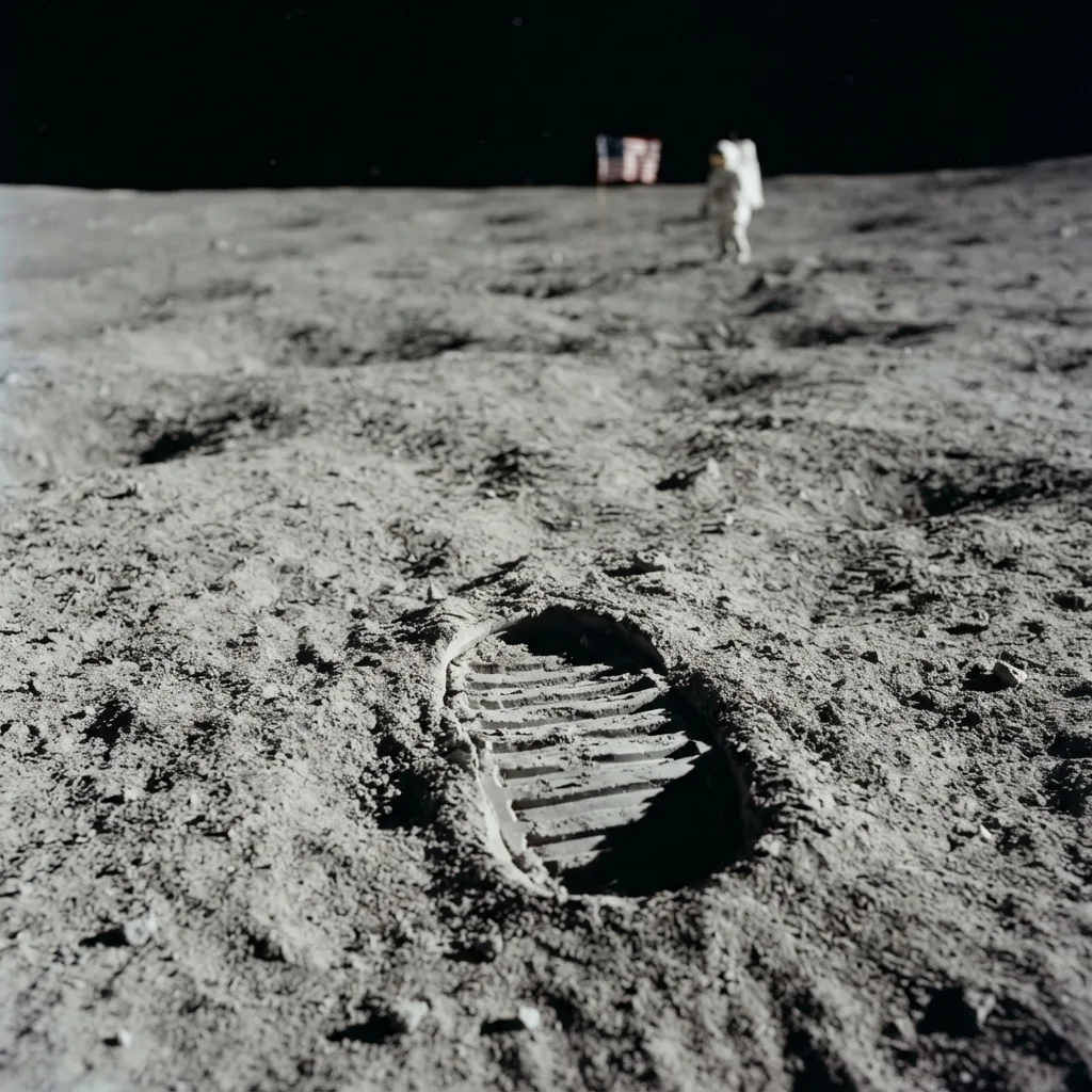 La Luna está cubierta de regolito