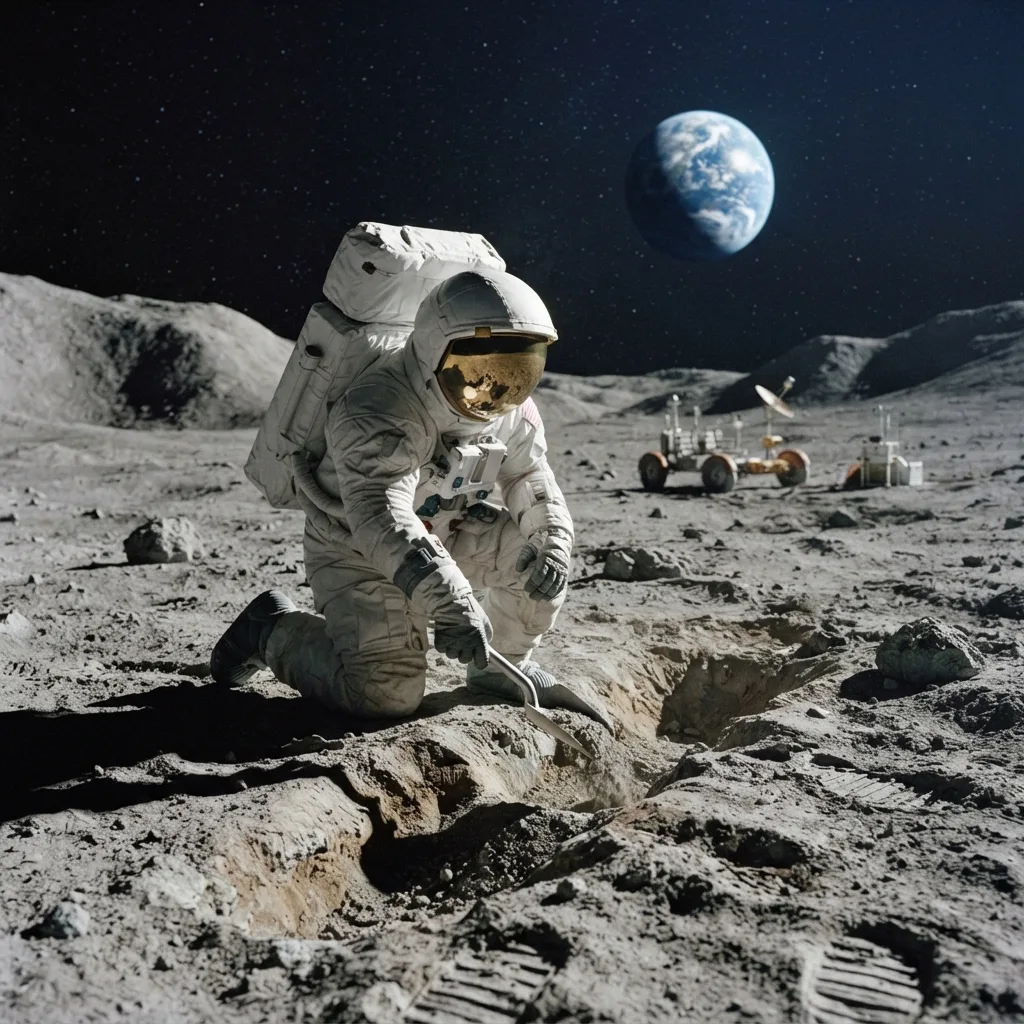 La Luna podría tener helio-3