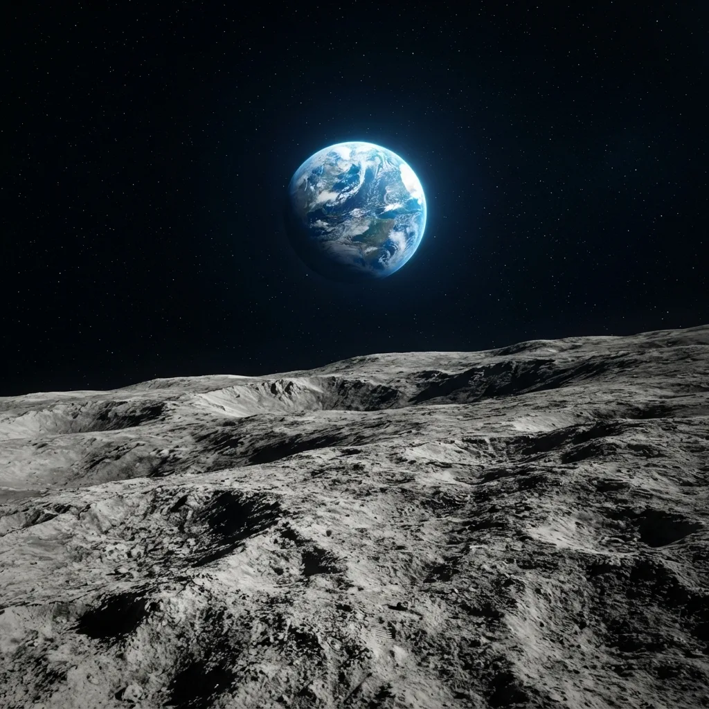 La Luna se aleja de la Tierra