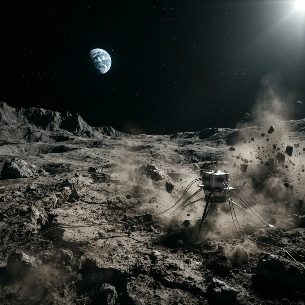 La Luna tiene "terremotos" (lunamotos)