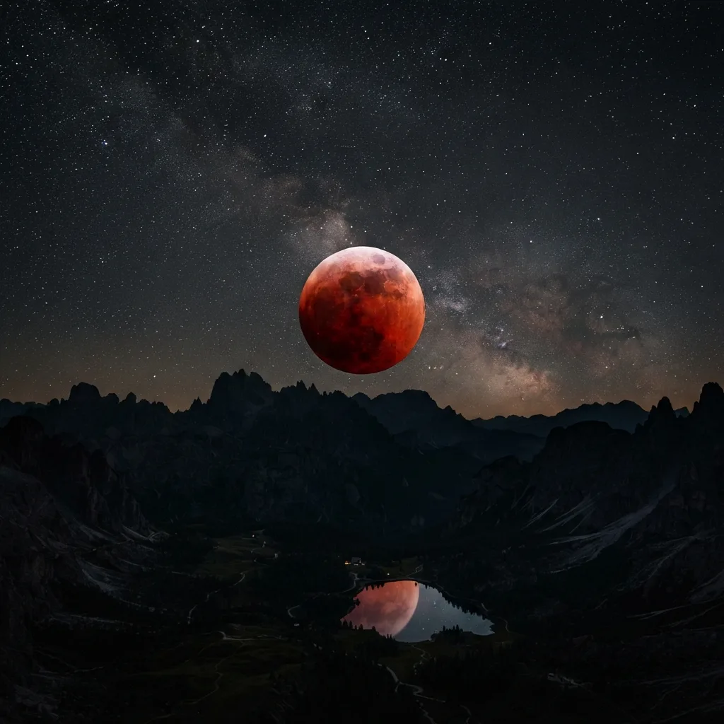 Luna de sangre (eclipse lunar total)