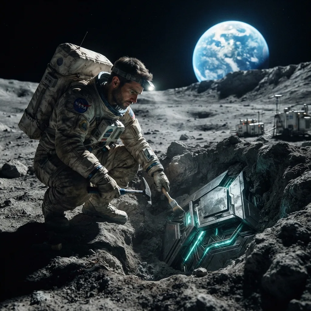 Manipulación de información pública sobre la Luna