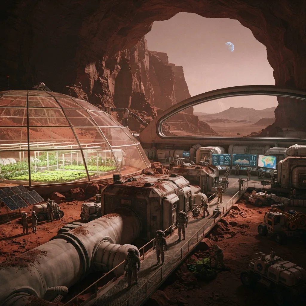 Marte como posible refugio en el futuro de la humanidad