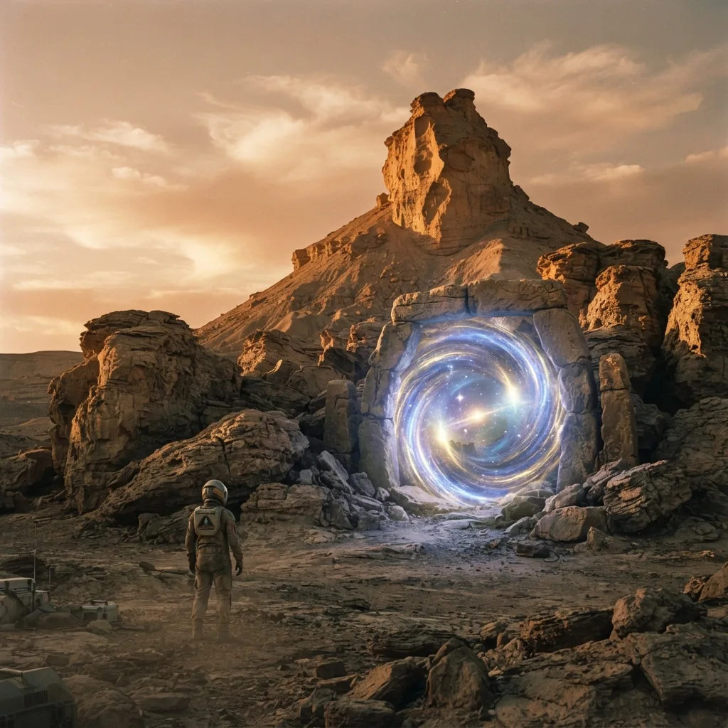 Portales interdimensionales en Marte