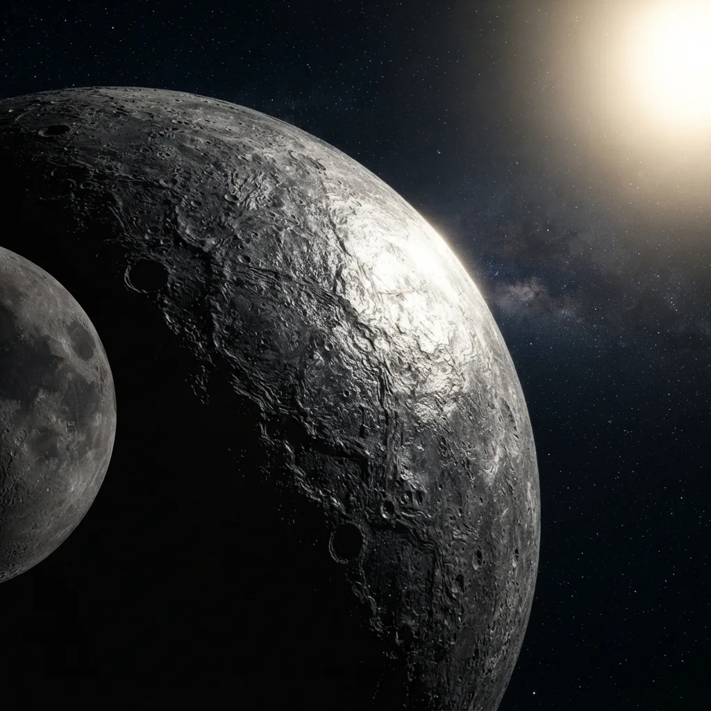 Refleja mucho más la luz solar que la Luna