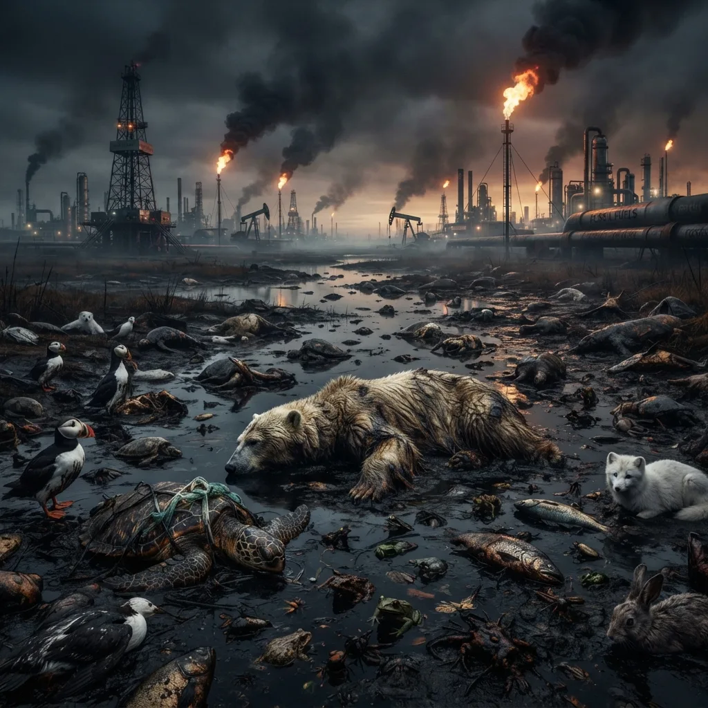 Extinción acelerada por combustibles fósiles
