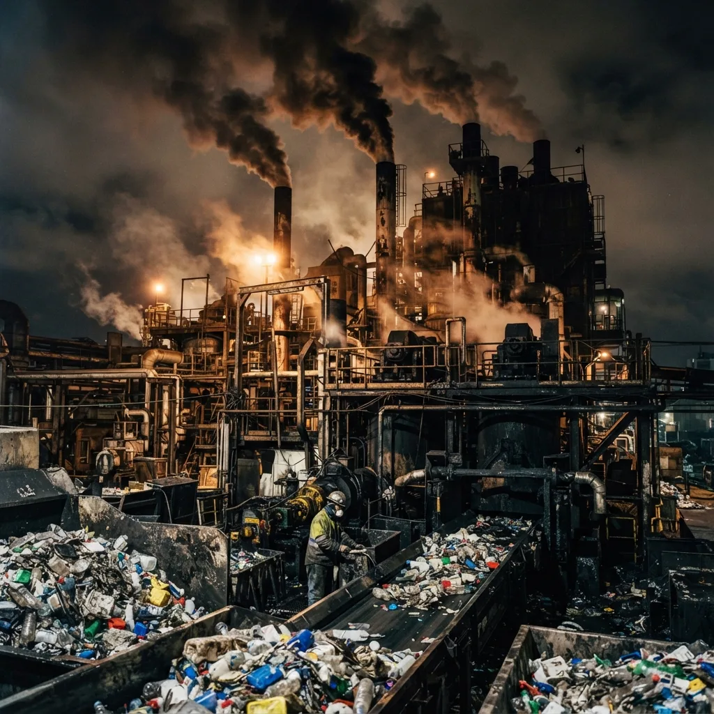 Reciclaje químico aún contaminante