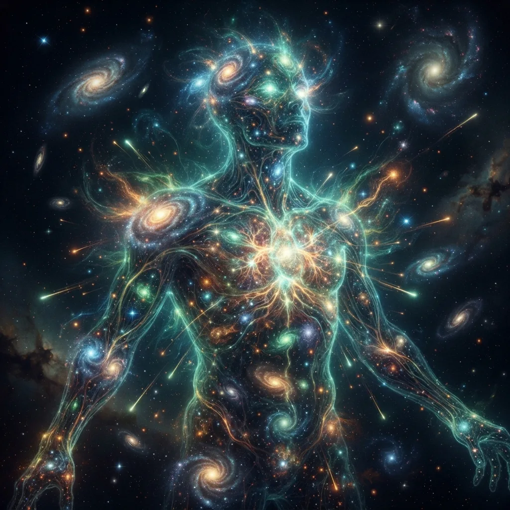 El universo como un ser radiactivo vivo