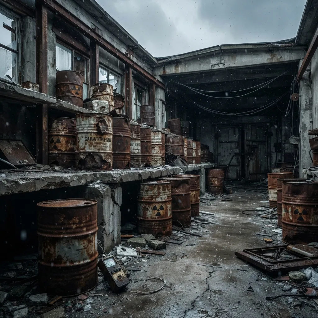 Sitios abandonados radiactivos olvidados