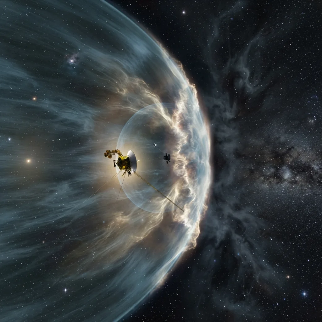 La heliopausa: el límite del Sistema Solar