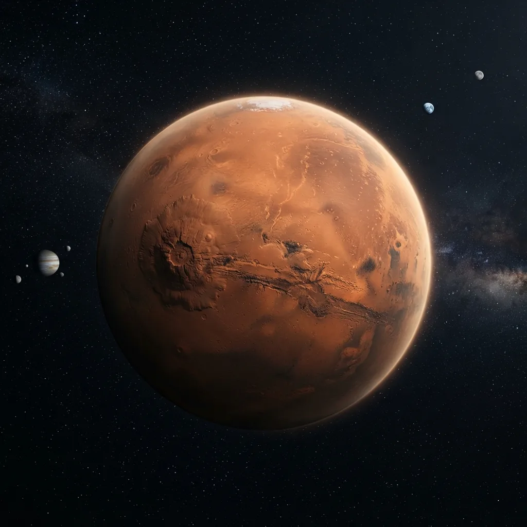 Marte es el planeta rojo