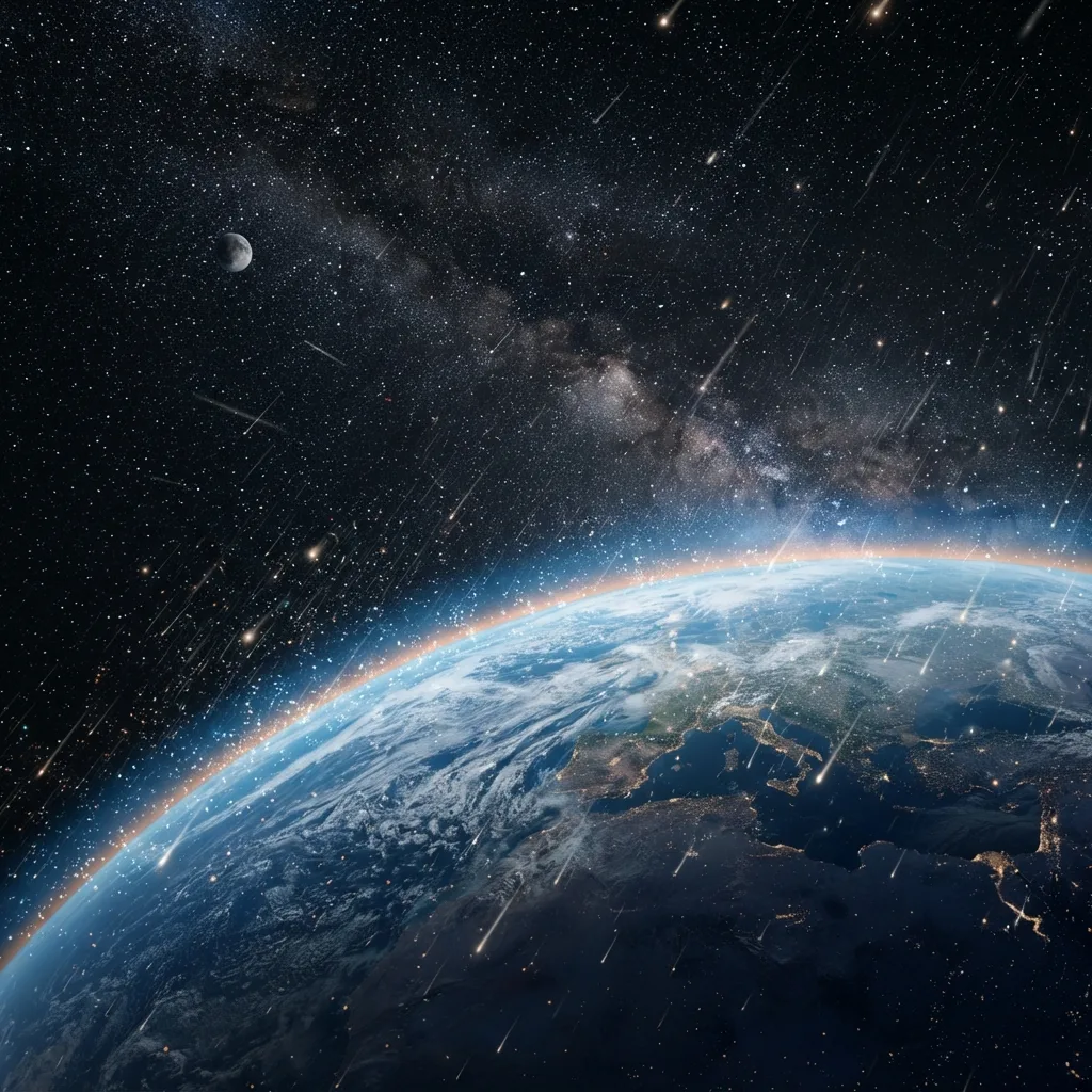Polvo espacial cae todos los días en la Tierra