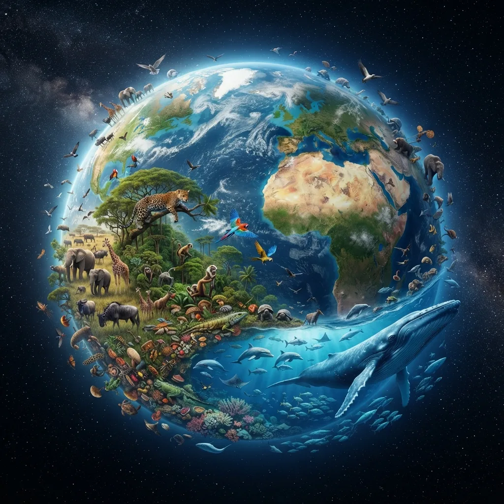 Diversidad biológica: millones de especies