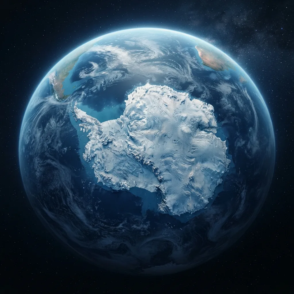 La Antártida contiene el 70% del agua dulce del planeta