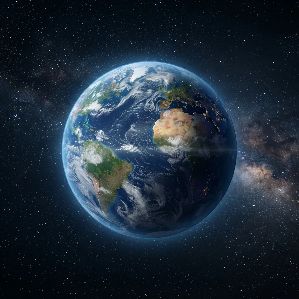 La Tierra no es una esfera perfecta: está achatada