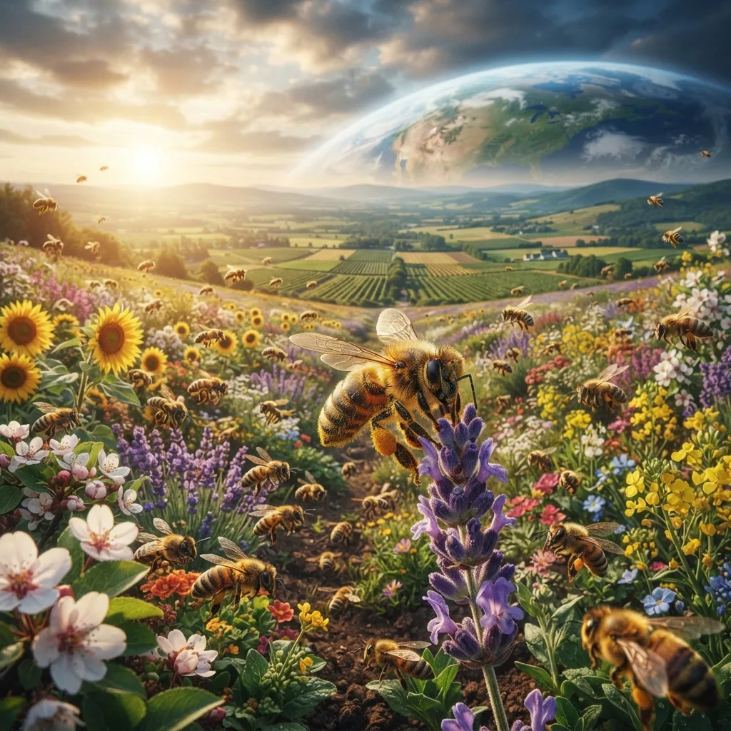 Las abejas y polinizadores: clave para la seguridad alimentaria