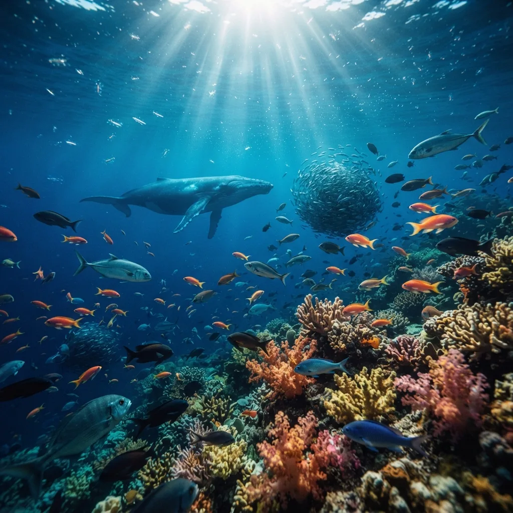 Más del 80% de la biodiversidad está en los océanos