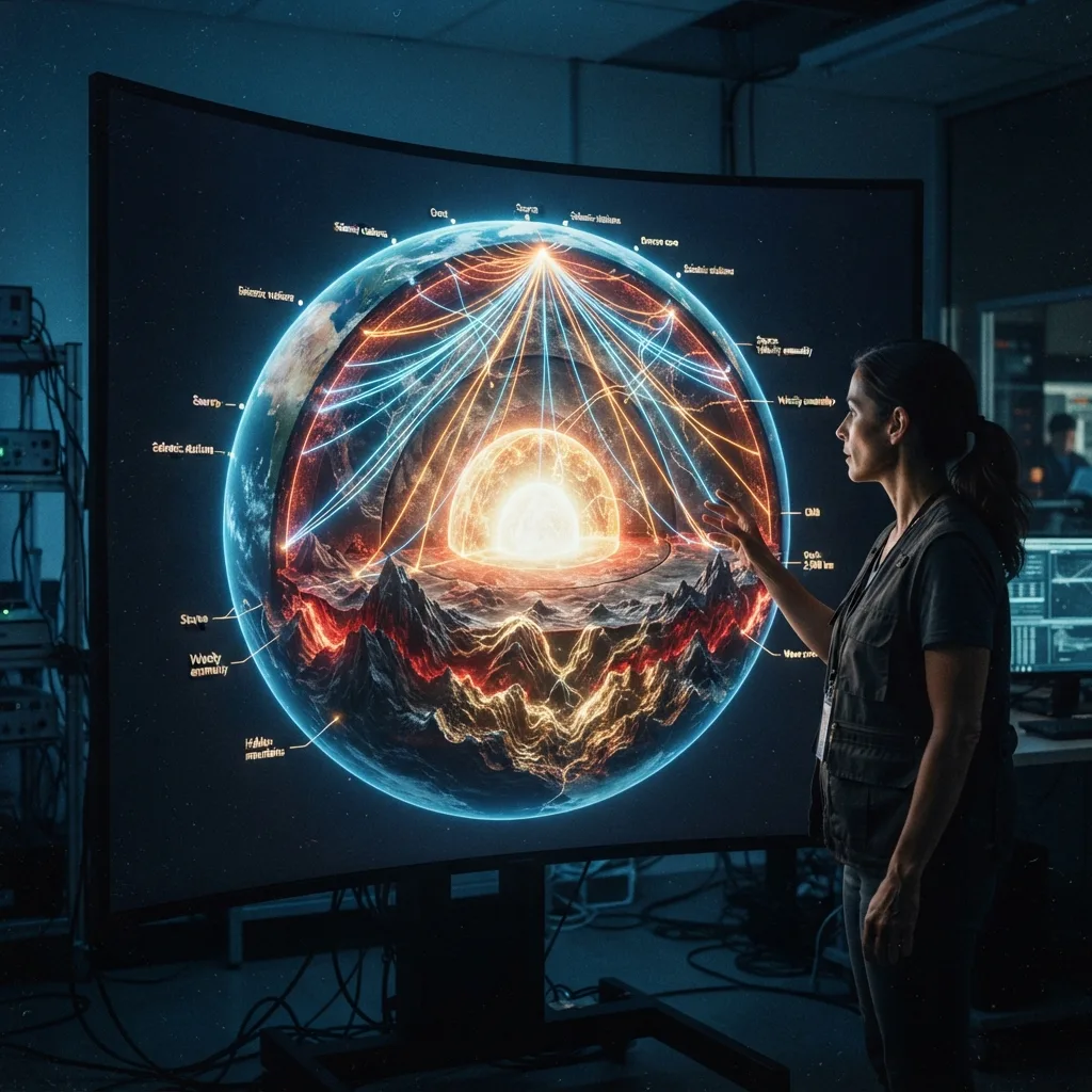 Ondas sísmicas revelan estructuras ocultas