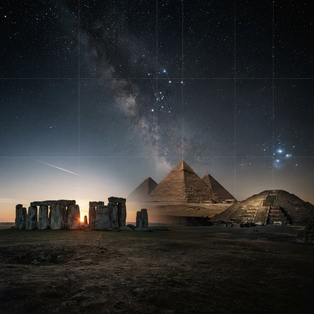 Posibles estructuras megalíticas alineadas con astros