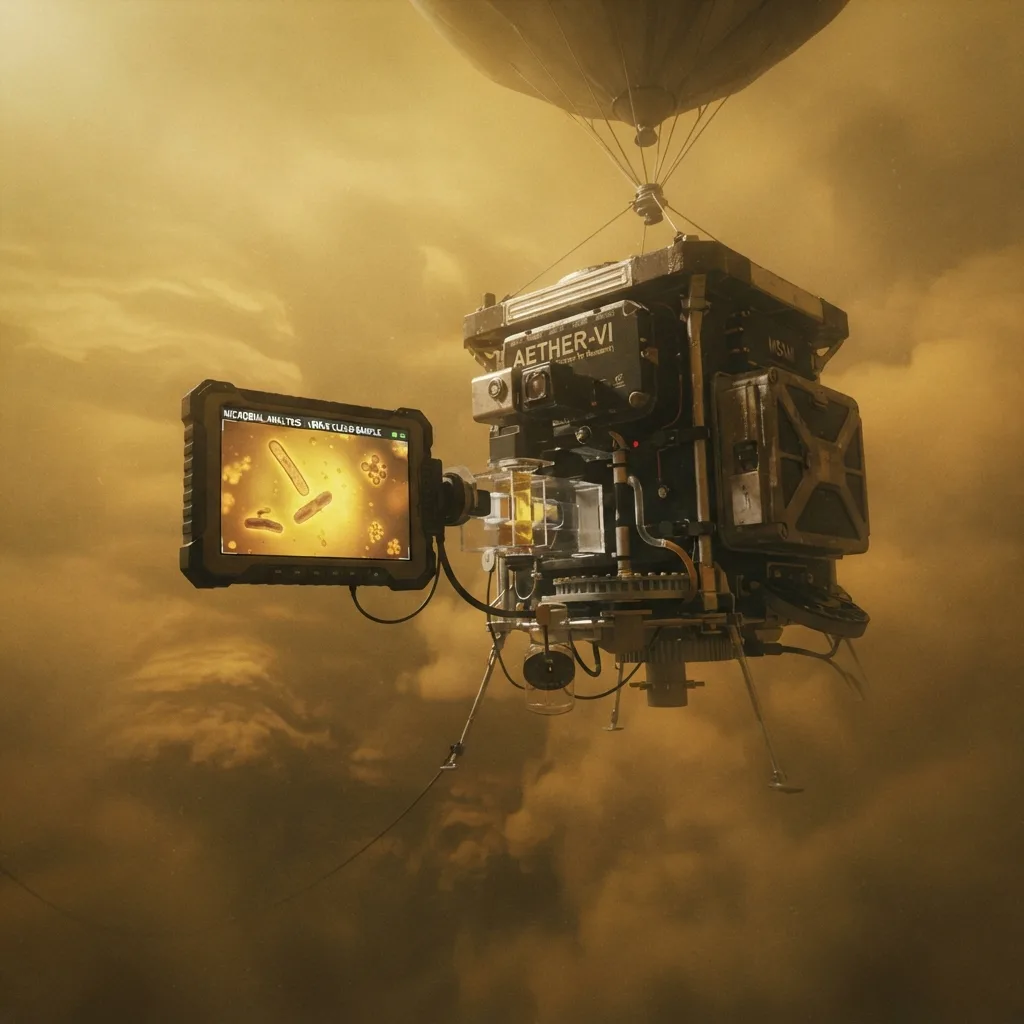 Estudio de probables microbios en sus nubes