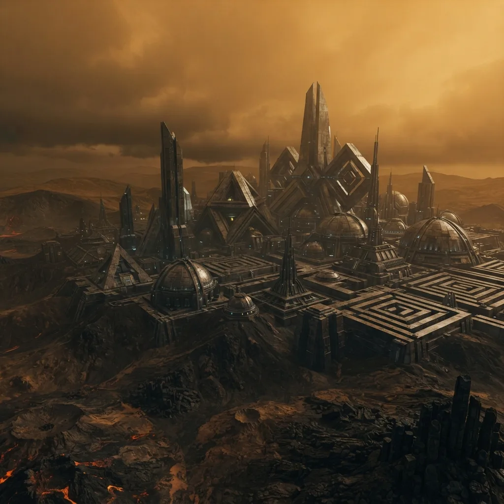 La "Ciudad de Ishtar": formación geométrica extraña