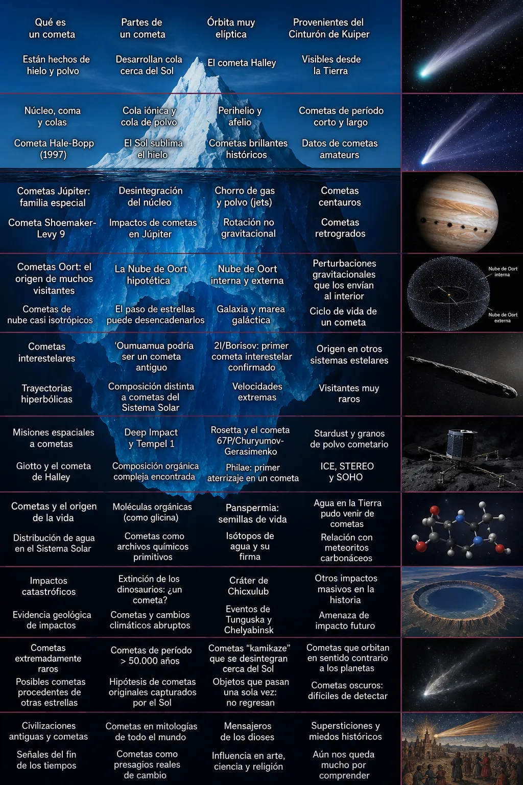 Iceberg de los Cometas